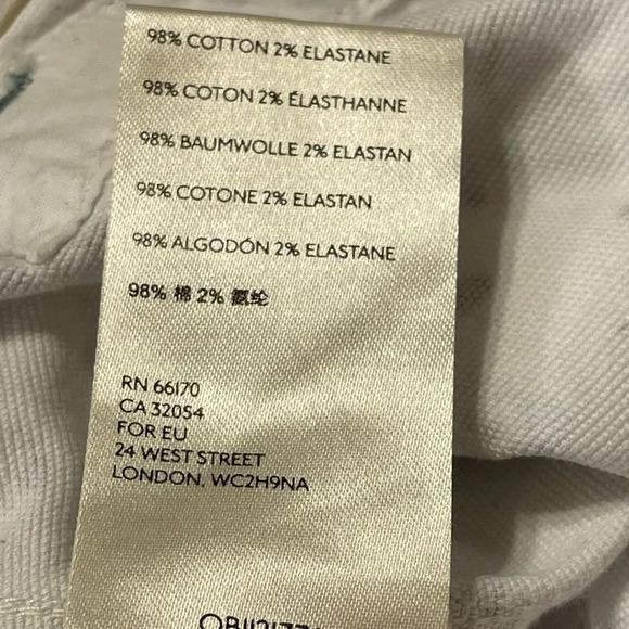 ANTHROPOLOGIE NWOT Wanderer Watercolor Cargo Pants in Neutral Motif - Picture 12 of 13